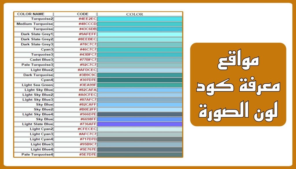 أفضل 3 أدوات معرفة كود اللون بالصور