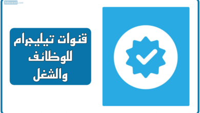 قنوات تيليجرام للوظائف والشغل